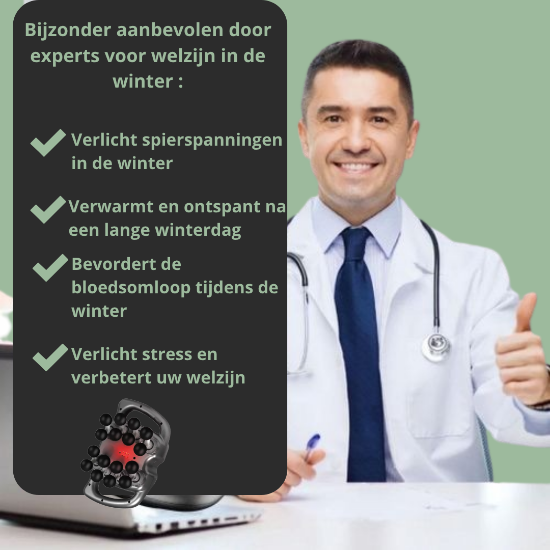Zyronex™ – Houd uw spieren ontspannen, zelfs midden in de winter